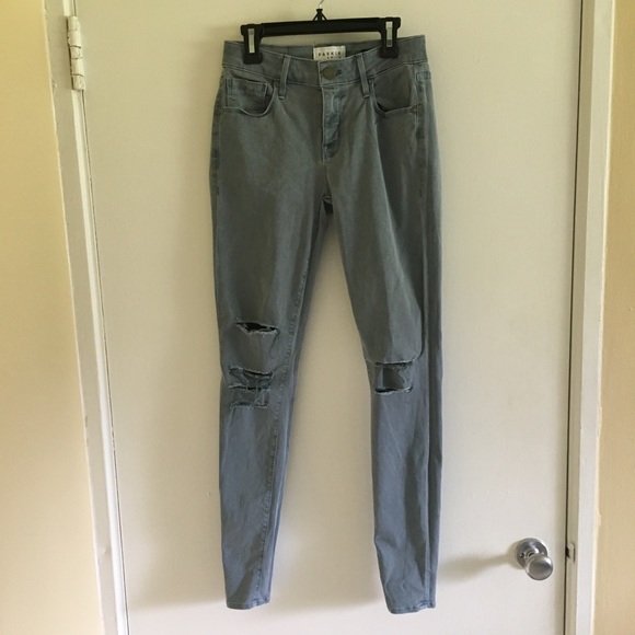 Parker Smith Washed Blue Skinnies - Picture 2 of 4